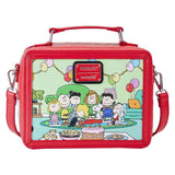 Peanuts - Charlie Brown Lunchbox Crossbody NEW Loungefly