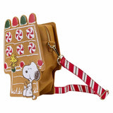 Peanuts - Snoopy Gingerbread House Scented Crossbody NEW Loungefly