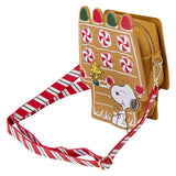 Peanuts - Snoopy Gingerbread House Scented Crossbody NEW Loungefly