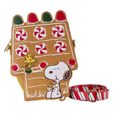 Peanuts - Snoopy Gingerbread House Scented Crossbody NEW Loungefly