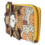 Peanuts - Snoopy Scarecrow Zip Around Wallet NEW Loungefly