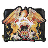 Queen - Logo Crest Zip Around Wallet NEW Loungefly