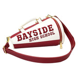 Saved By The Bell - Bayside High Megaphone Figural Crossbody NEW Loungefly