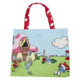 Smurfs - Village Life Canvas Tote NEW Loungefly