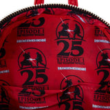 Star Wars: The Phantom Menace 25th Anniversary - Darth Maul with Hood Mini Backp
