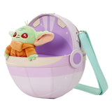 Star Wars: Mandalorian - Grogu Figural Plush Crossbody Bag NEW Loungefly