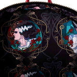 Universal Monsters - The Bride of Frankenstein Stained Glass Mini Backpack NEW L
