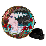 Universal Monsters - The Bride of Frankenstein Stained Glass Crossbody Bag NEW L