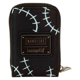 Universal Monsters - Bride of Frankenstein Neon Mask Zip Wallet NEW Loungefly