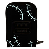 Universal Monsters - Bride of Frankenstein Neon Mask Zip Wallet NEW Loungefly