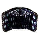 Universal Monsters - Bride of Frankenstein Neon Mask Zip Wallet NEW Loungefly