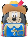 Disney Three Musketeers - Mickey Mouse Backpack RS NEW Loungefly