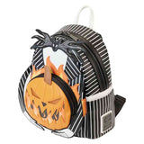 The Nightmare Before Christmas - Jack Pumpkin Glow Head Mini Backpack NEW Lounge
