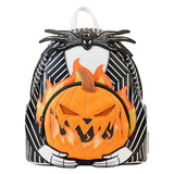 The Nightmare Before Christmas - Jack Pumpkin Glow Head Mini Backpack NEW Lounge