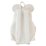 Disney - Minnie Mouse Pastel Snowman Mini Backpack NEW Loungefly