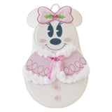 Disney - Minnie Mouse Pastel Snowman Mini Backpack NEW Loungefly