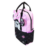 Disney - Minnie Floral Rock the Dots Full-Size Nylon Backpack NEW Loungefly