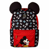 Disney - Mickey Mouse Nylon Full-Size Backpack NEW Loungefly