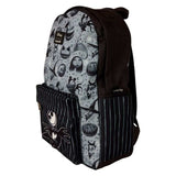 The Nightmare Before Christmas - Nylon Full-Size Backpack NEW Loungefly