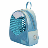 Frozen - Elsa Glitter Sequin Cosplay Mini Backpack NEW Loungefly