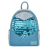 Frozen - Elsa Glitter Sequin Cosplay Mini Backpack NEW Loungefly
