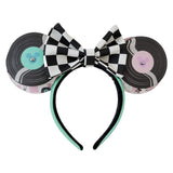 Disney - Mickey & Minnie Date Diner Records Headband NEW Loungefly