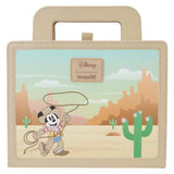 Disney - Western Mickey & Minnie Lunchbox Journal NEW Loungefly