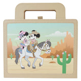 Disney - Western Mickey & Minnie Lunchbox Journal NEW Loungefly
