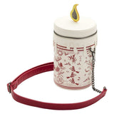 Hocus Pocus - Black Flame Candle Glow Crossbody Bag NEW Loungefly