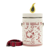 Hocus Pocus - Black Flame Candle Glow Crossbody Bag NEW Loungefly