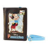Pinocchio (1940) - Classic Book Convertible Crossbody Bag NEW Loungefly