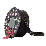 The Nightmare Before Christmas - Wreath String Lights Glow Crossbody NEW Loungef