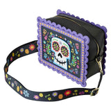 Coco - Miguel Calavera Floral Skull Crossbody Bag NEW Loungefly