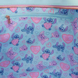 Lilo & Stitch - Stitch & Angel "True Love" Tote Bag NEW Loungefly