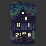 Hocus Pocus - Sanderson Sisters' House Glow Zip Around Wallet NEW Loungefly