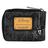 Disney - Minnie Mouse Spider Glow Accordion Wallet NEW Loungefly