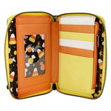 Disney - Mickey & Friends Candy Corn Zip Around Wallet NEW Loungefly