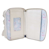Disney - Mickey & Minnie Pastel Snowman Zip Around Wallet NEW Loungefly