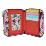 Disney: D100 - Classic All-Over Print Iridescent Zip Around Wallet NEW Loungefly