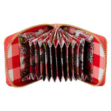 Mickey & Friends - Picnic Accordion Wallet NEW Loungefly