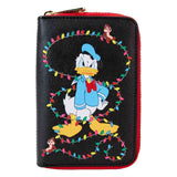 Disney - Donald wrapped in Lights Zip Wallet NEW Loungefly