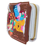Winnie the Pooh - Pooh & Friends Holiday Scene Zip Wallet NEW Loungefly