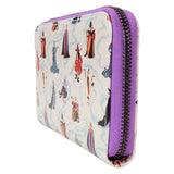 Disney Villans - Iridescent Zip Wallet NEW Loungefly