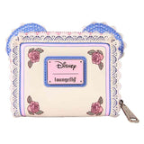 Disney - Minnie Floral & Lace Ears Zip Around Wallet NEW Loungefly
