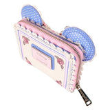 Disney - Minnie Floral & Lace Ears Zip Around Wallet NEW Loungefly