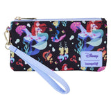 The Little Mermaid (1989) 35th Anniversary - Life Is The Bubbles Nylon Purse NEW