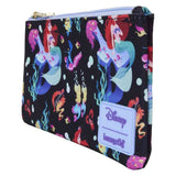 The Little Mermaid (1989) 35th Anniversary - Life Is The Bubbles Nylon Purse NEW