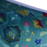 The Little Mermaid (1989) 35th Anniversary - Life Is The Bubbles Nylon Purse NEW