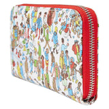 Where's Wally - Art Print Zip Around Wallet NEW Loungefly