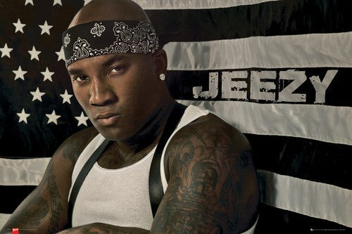 Young Jeezy Flag Poster